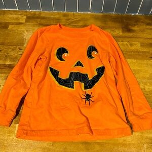 TWO FOR ONE 4T Halloween Jack O Lantern long sleeve